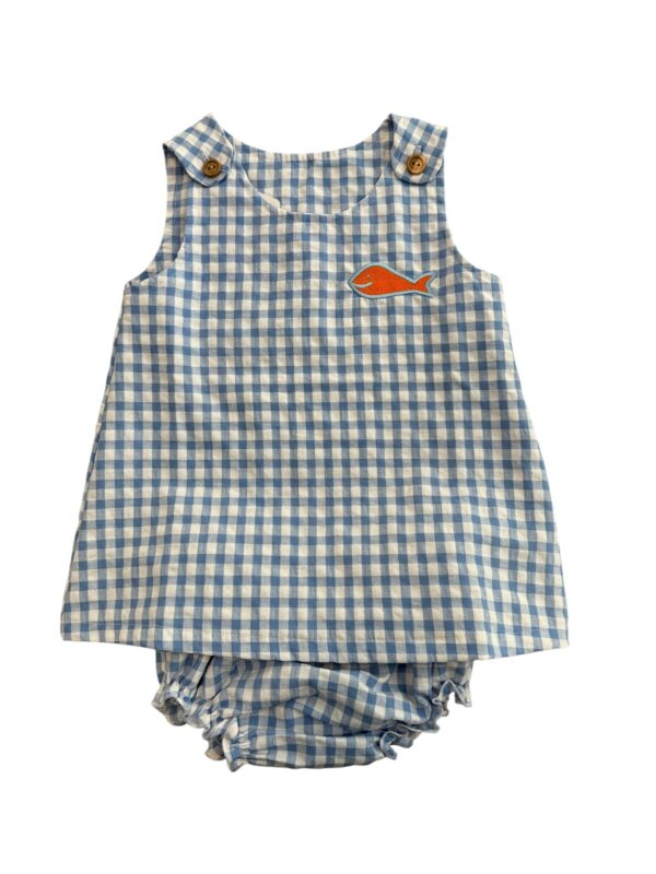 Vestido Vichy con culetín